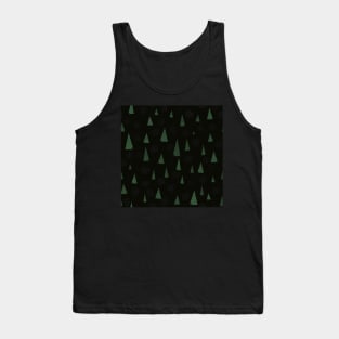 Trees and Hashes Dark Tank Top